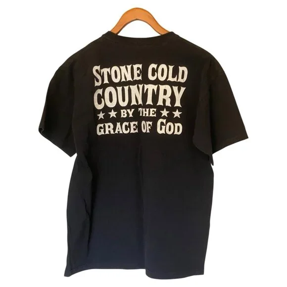 Brantley Gilbert Black S/S T-Shirt Men's Size L Concert Tour Country Music Tee - Picture 2 of 10